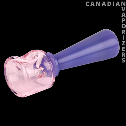 Red Eye Glass 4.25&quot; Dapper Hand Pipe