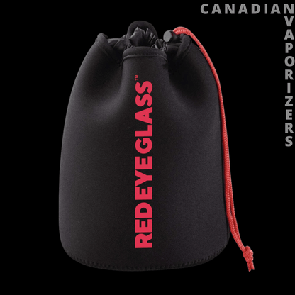 Red Eye Glass 4.25&quot; Dapper Hand Pipe