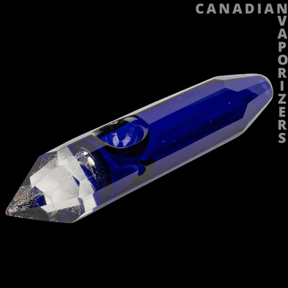 Red Eye Glass 4.5&quot; Crystal Hand Pipe