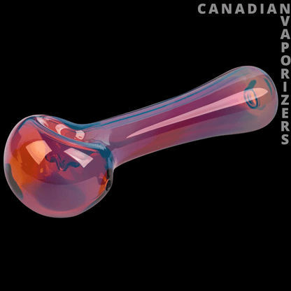 Red Eye Glass 4.5&quot; Spoon Hand Pipe
