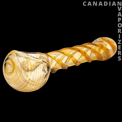 Red Eye Glass 4&quot; Colour Icicles Hand Pipe