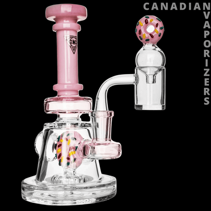 Red Eye Glass 8&quot; Freshly Baked Concentrate Rig Set