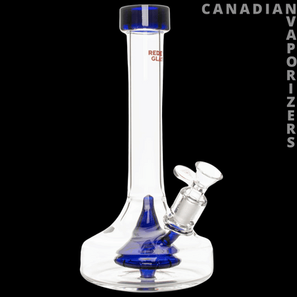 Red Eye Glass 9.5&quot; Bell Base Water Pipe