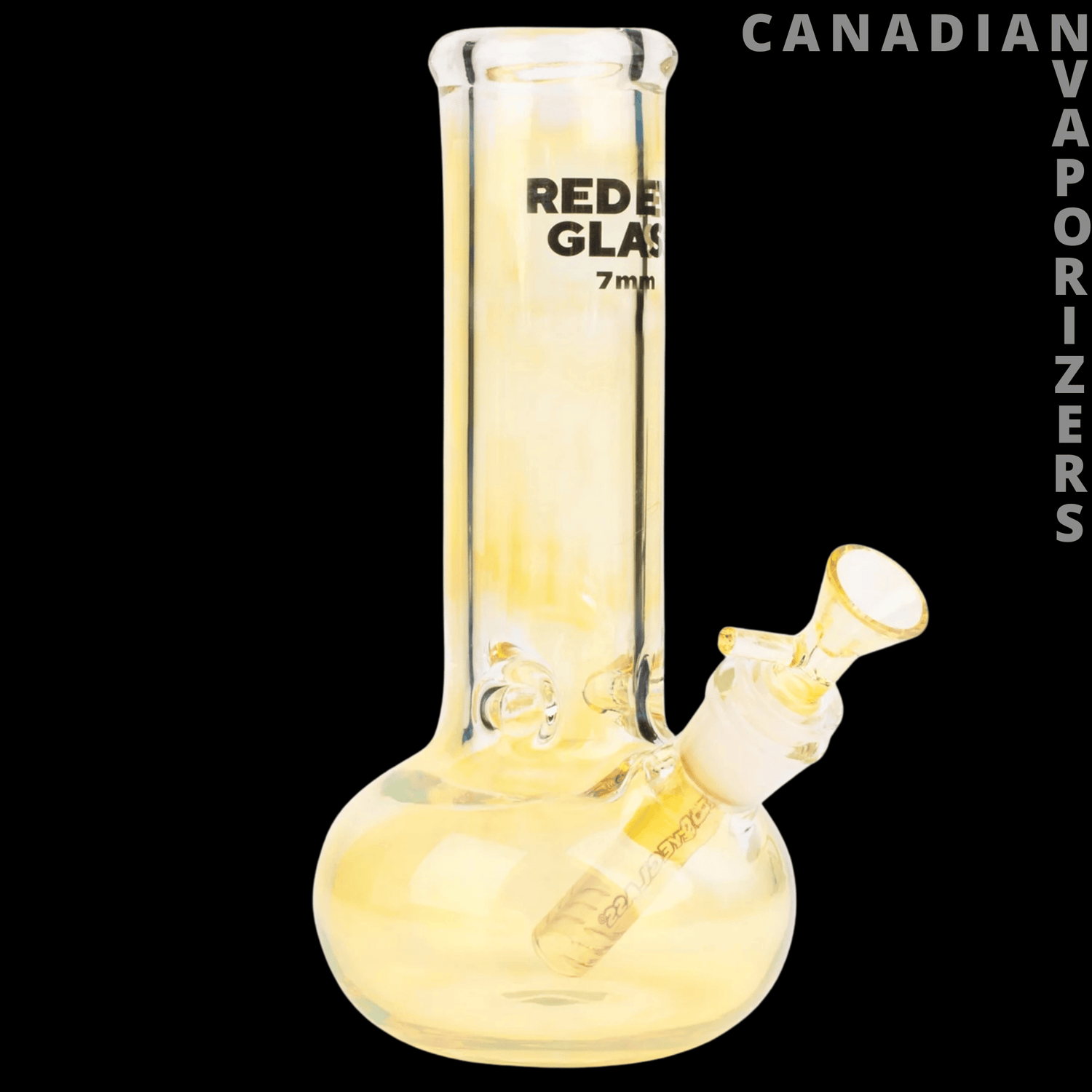 Red Eye Glass 9&quot; 7mm Thick Bubble Tank Tube