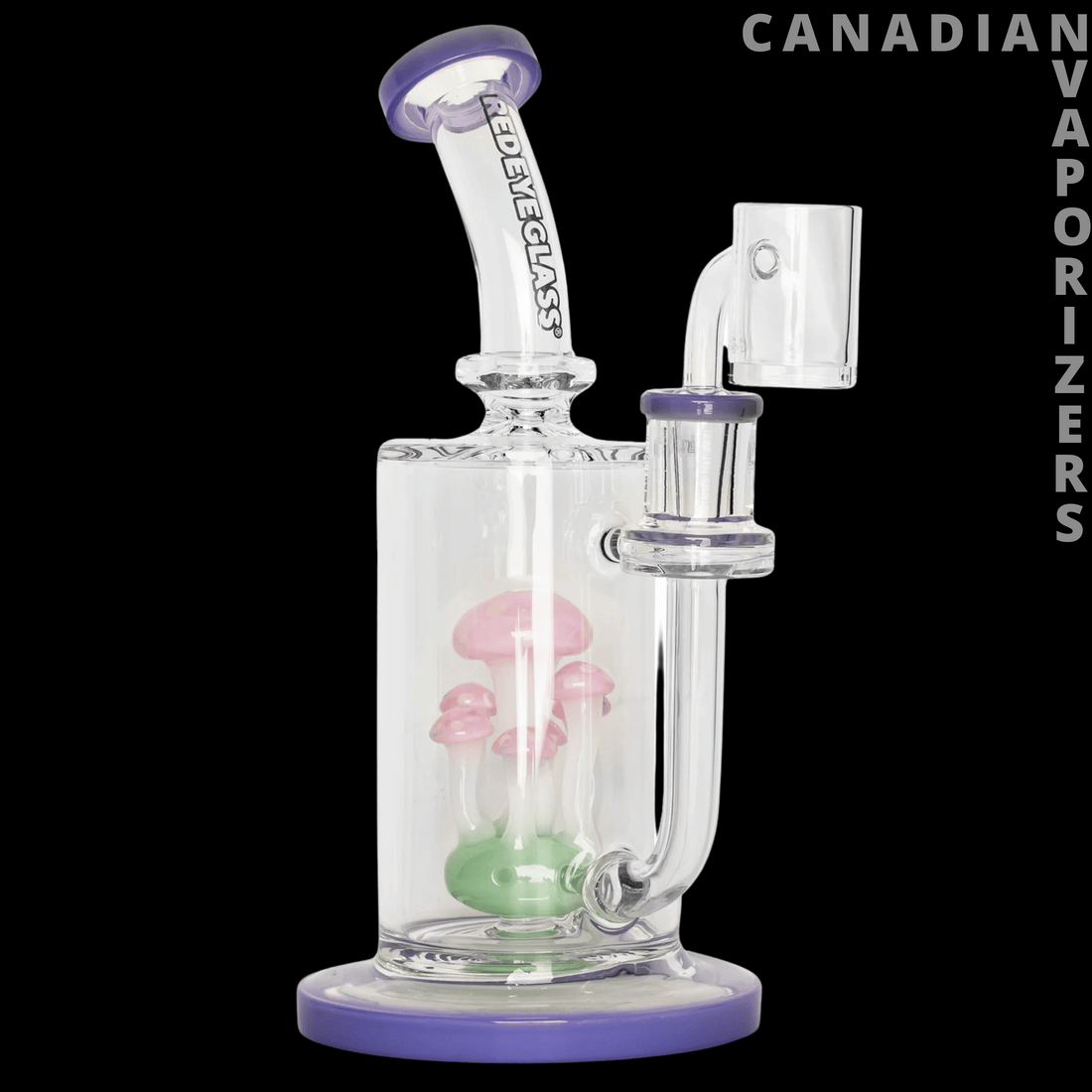 Red Eye Glass 9" Teacher Concentrate Recycler Rig