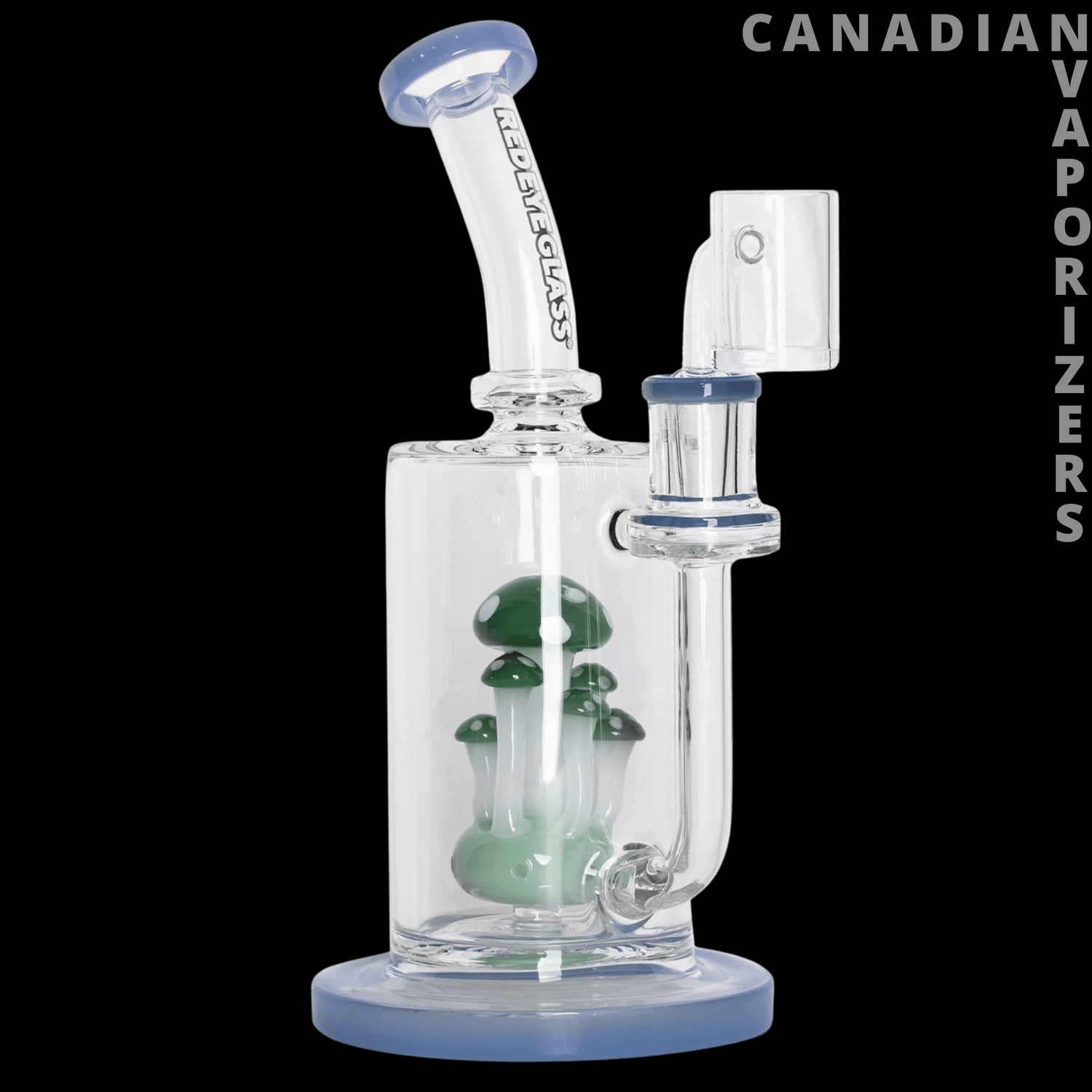 Red Eye Glass 9" Teacher Concentrate Recycler Rig