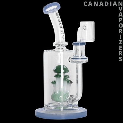 Red Eye Glass 9" Teacher Concentrate Recycler Rig