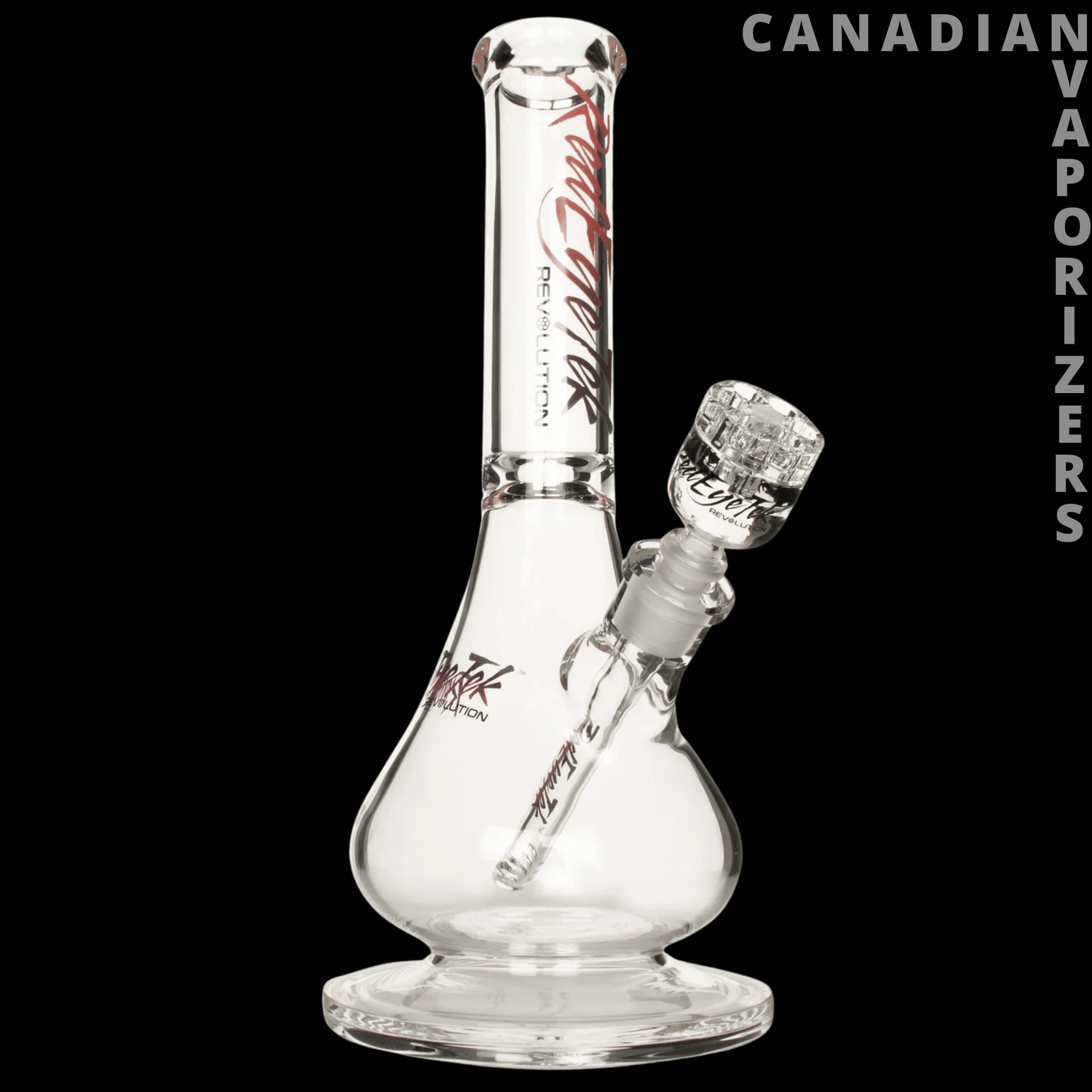 Red Eye Tek 15&quot; 7mm Thick Revolution Pedestal Bell Base Water Pipe