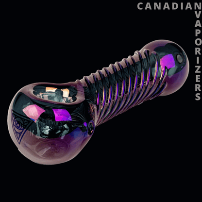 Red Eye Tek 4.5&quot; Metallic Terminator Finish Big Twister Hand Pipe