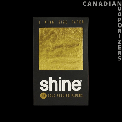 Shine 24K Gold Rolling Paper KingSize