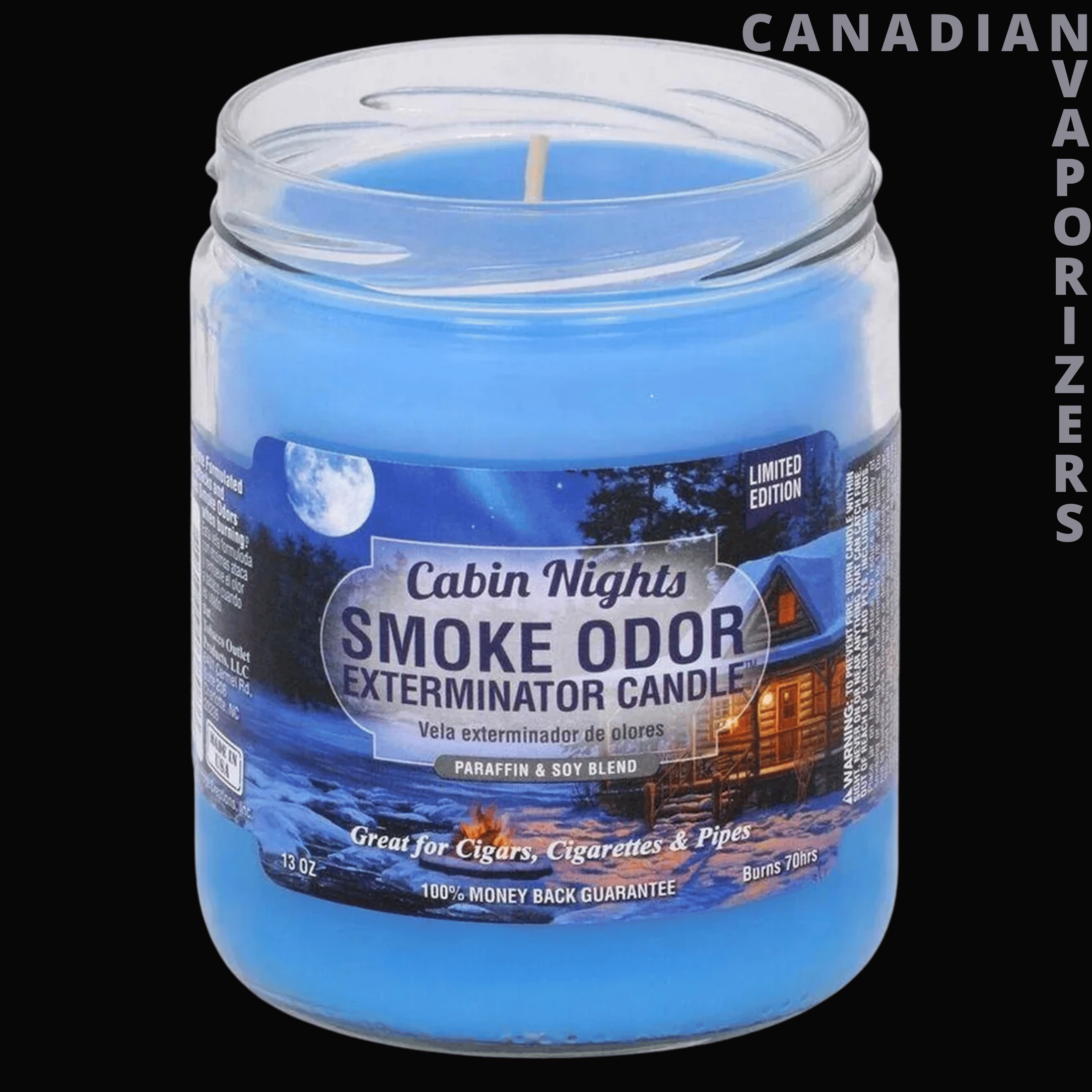 Smoke Odor 13oz Cabin Nights Candle