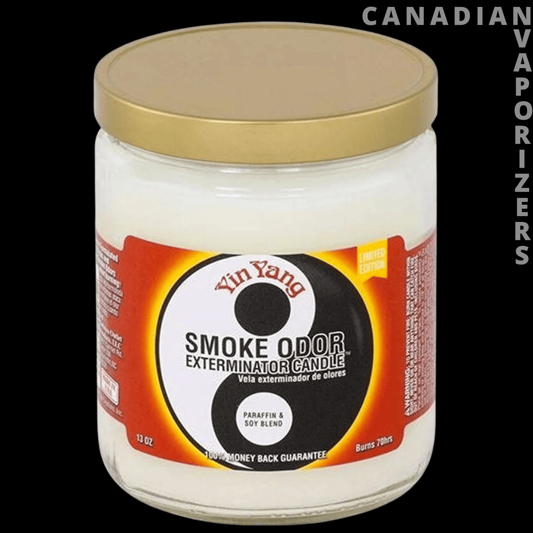 Smoke Odor 13oz Yin Yang Candle