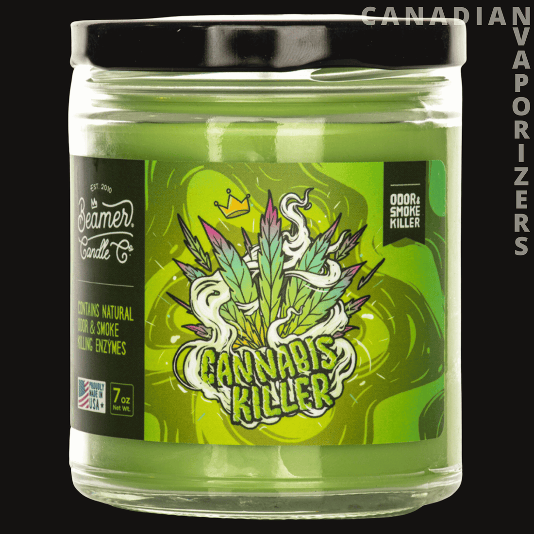 Beamer Candle Co 7oz Cannabis Killer Candle