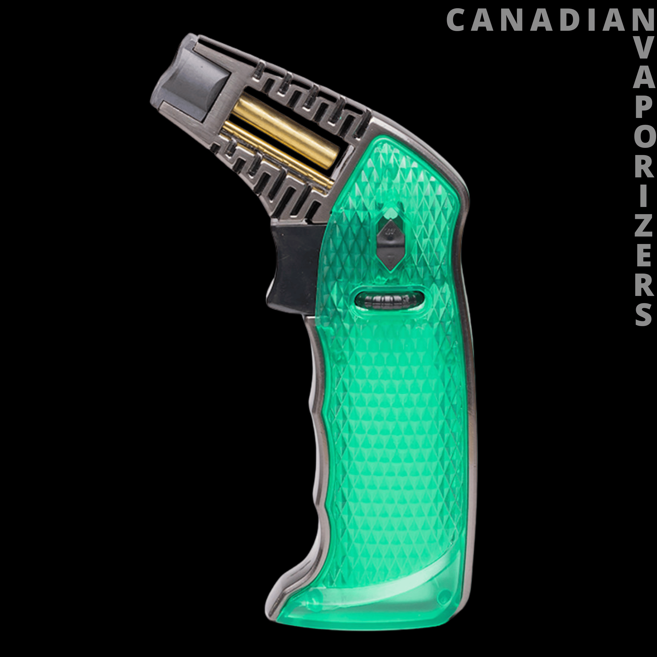 Special Blue Full Metal Torch w/ Matching Tin Carrying Case