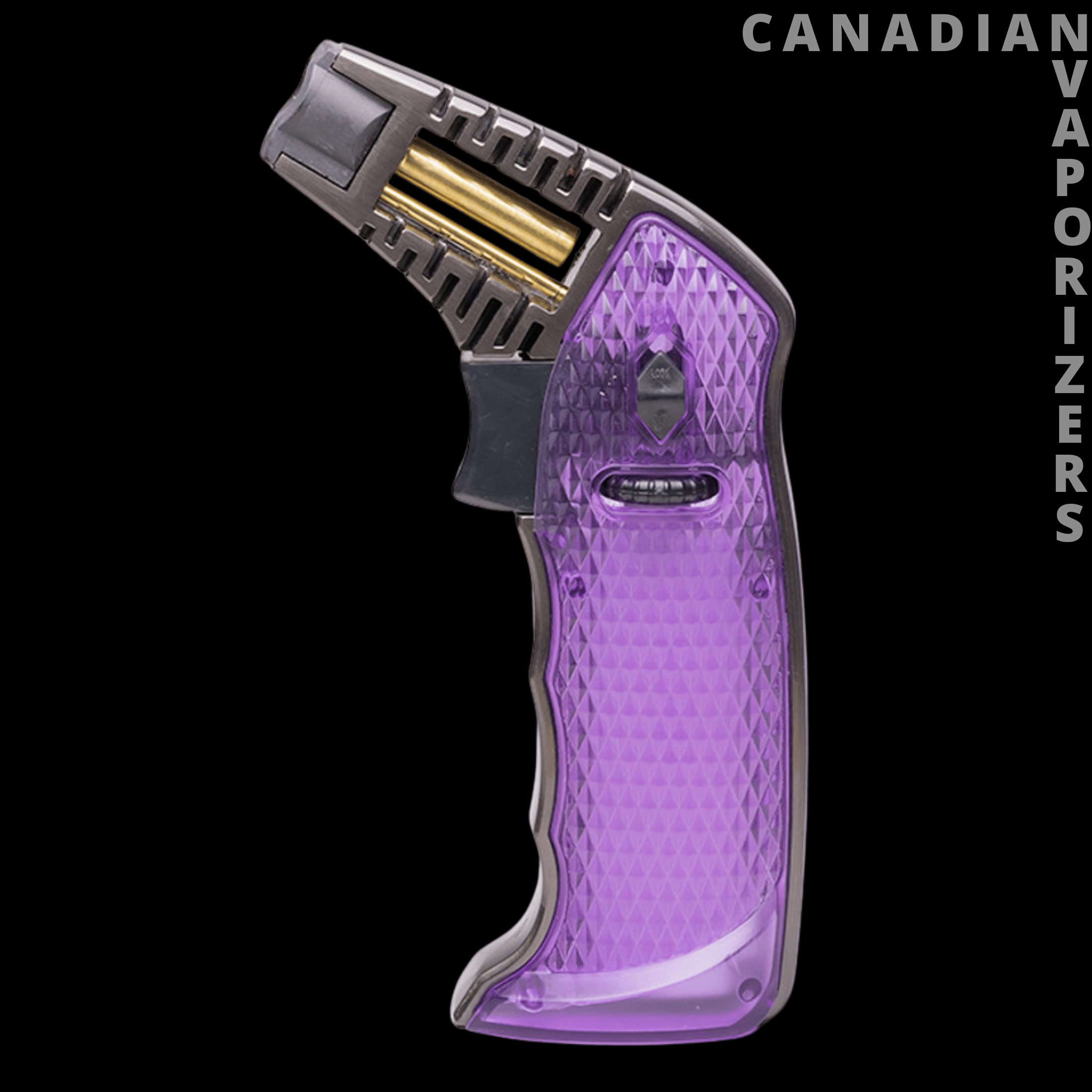 Special Blue Full Metal Torch w/ Matching Tin Carrying Case