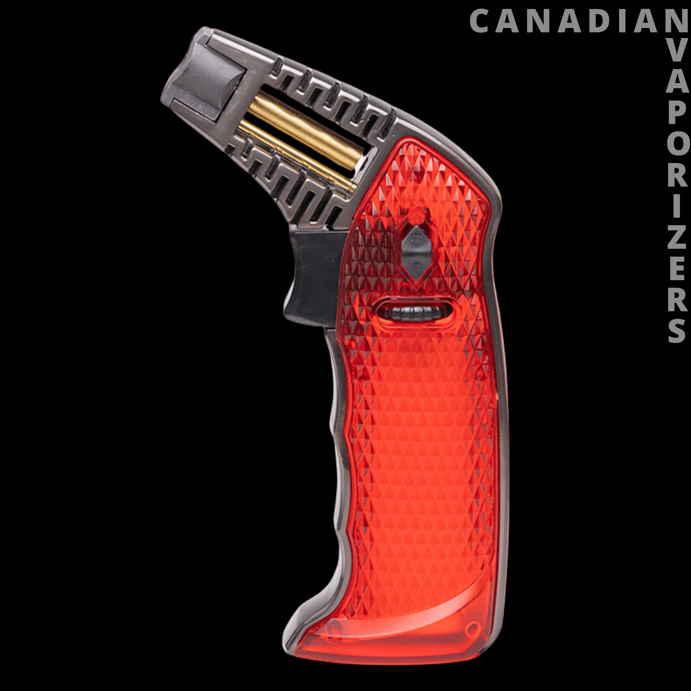 Special Blue Full Metal Torch w/ Matching Tin Carrying Case