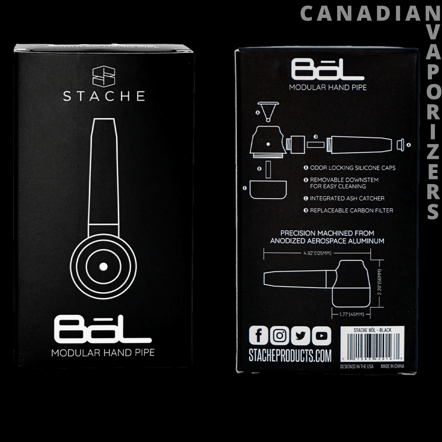 Stache Bōl Hand Pipe