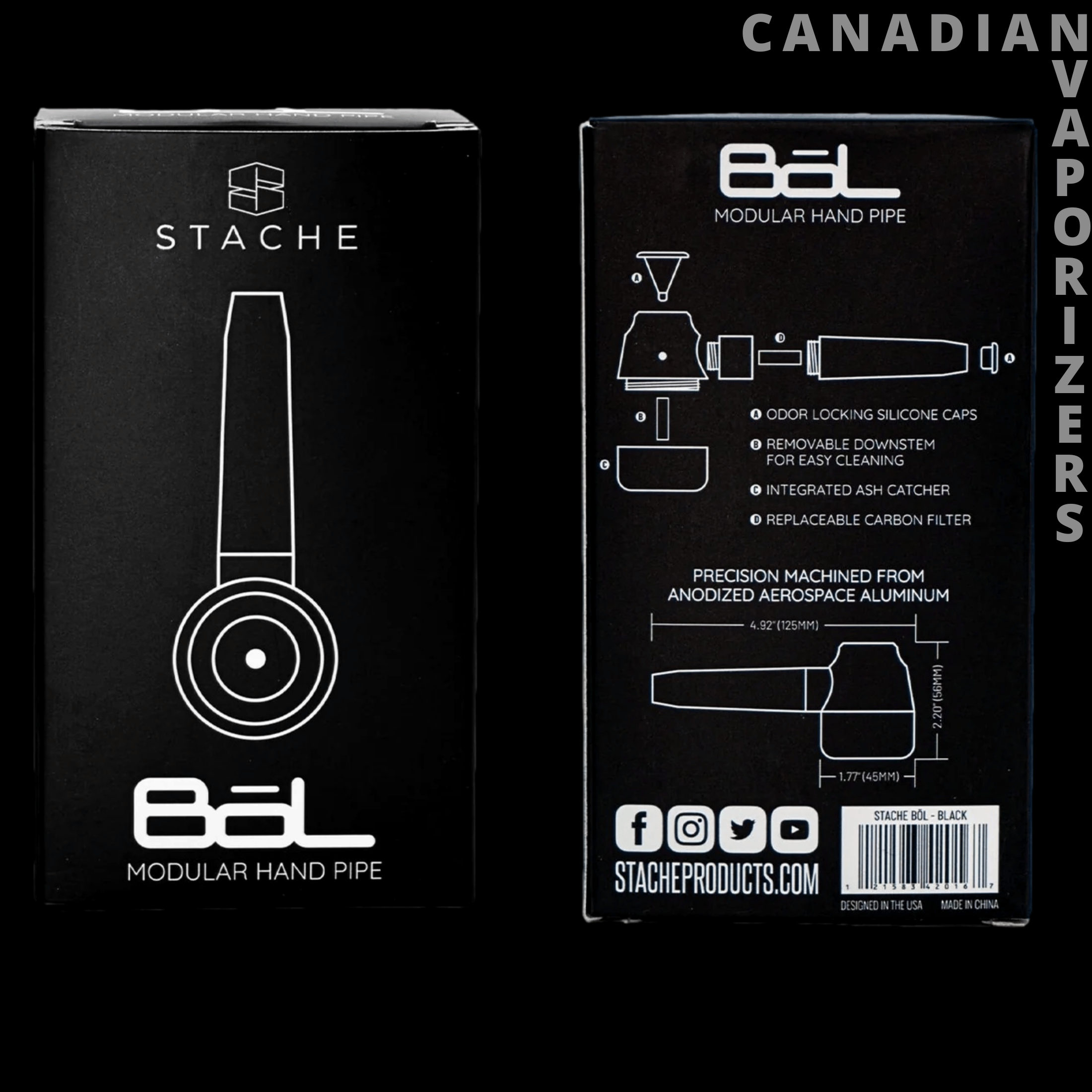 Stache Bōl Hand Pipe