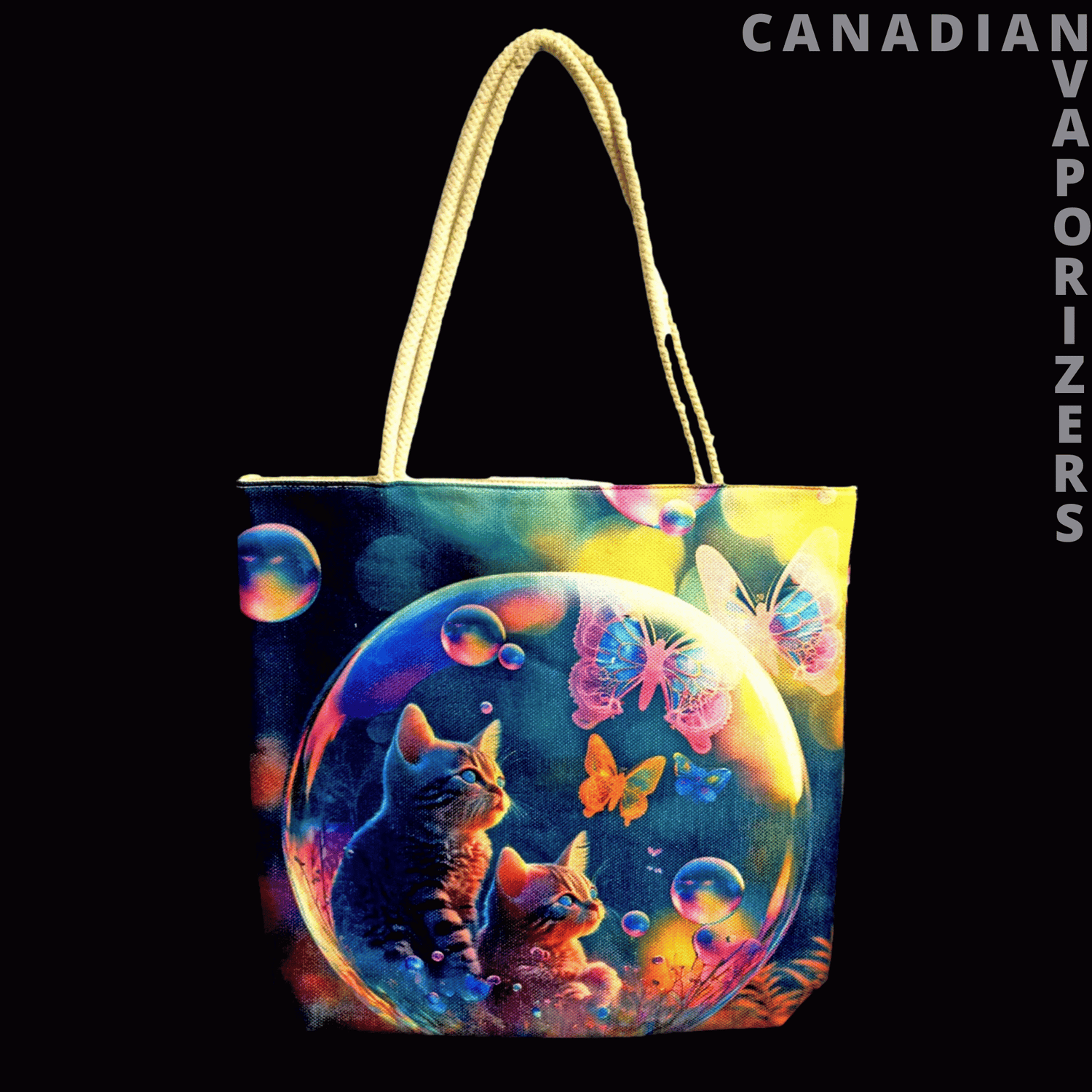 Techno Jute Tote Bag