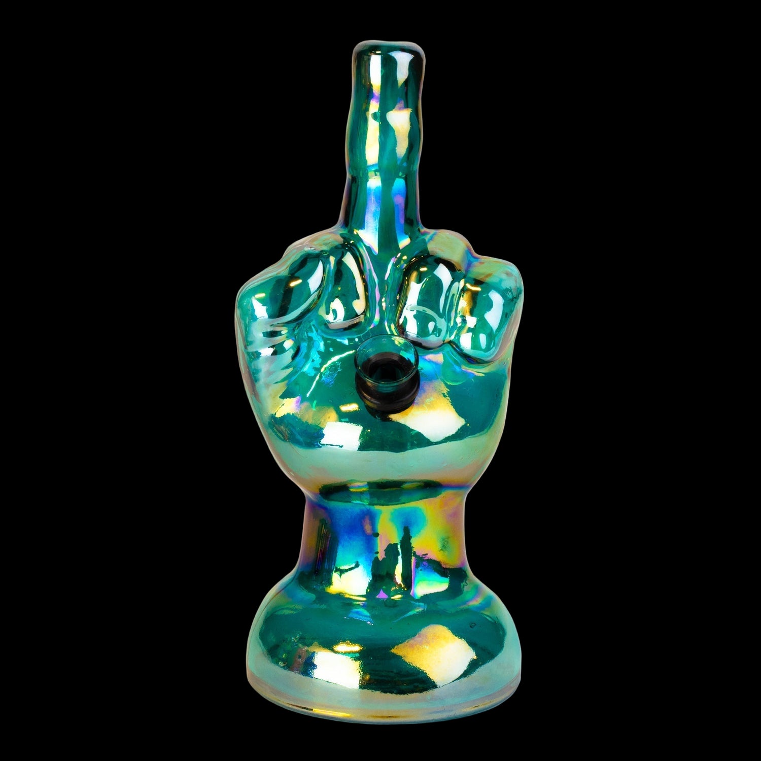 Retro Glass 8&quot; Platinum Metallic Flippin&