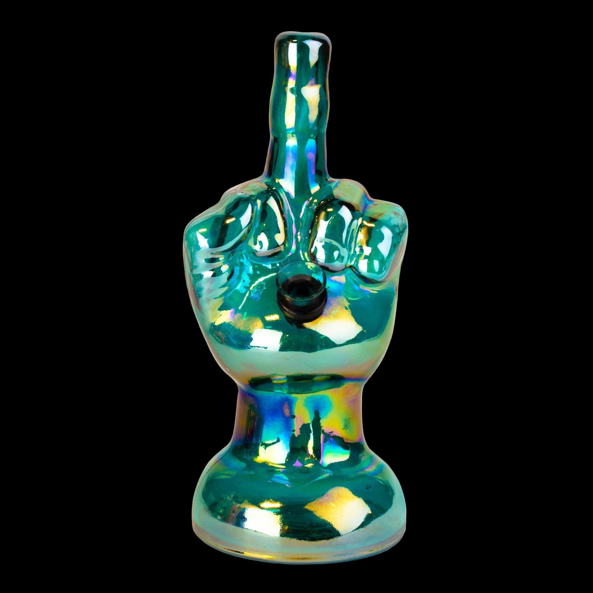 Retro Glass 8&quot; Platinum Metallic Flippin&