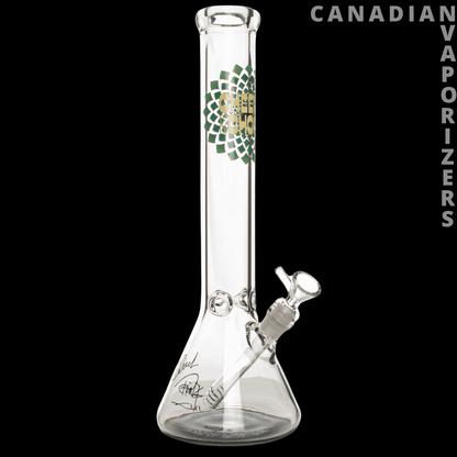 Cheech &amp; Chongs 15&quot; 7mm Thick Fibonacci Beaker Base Water Pipe - Canadian Vaporizers