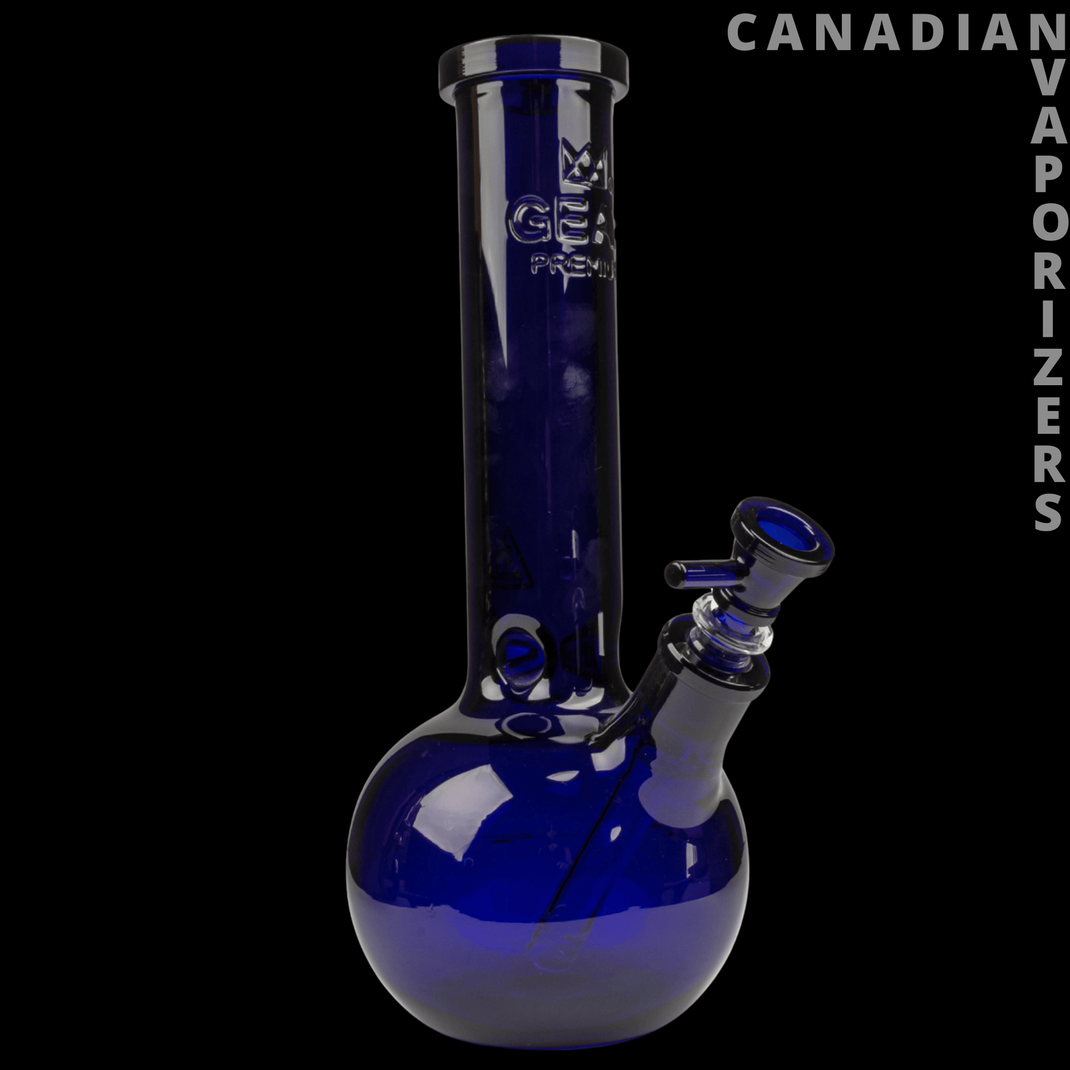 Gear Premium 12" 7mm Thick Bubble Tube W/Debossed Logo - Canadian Vaporizers