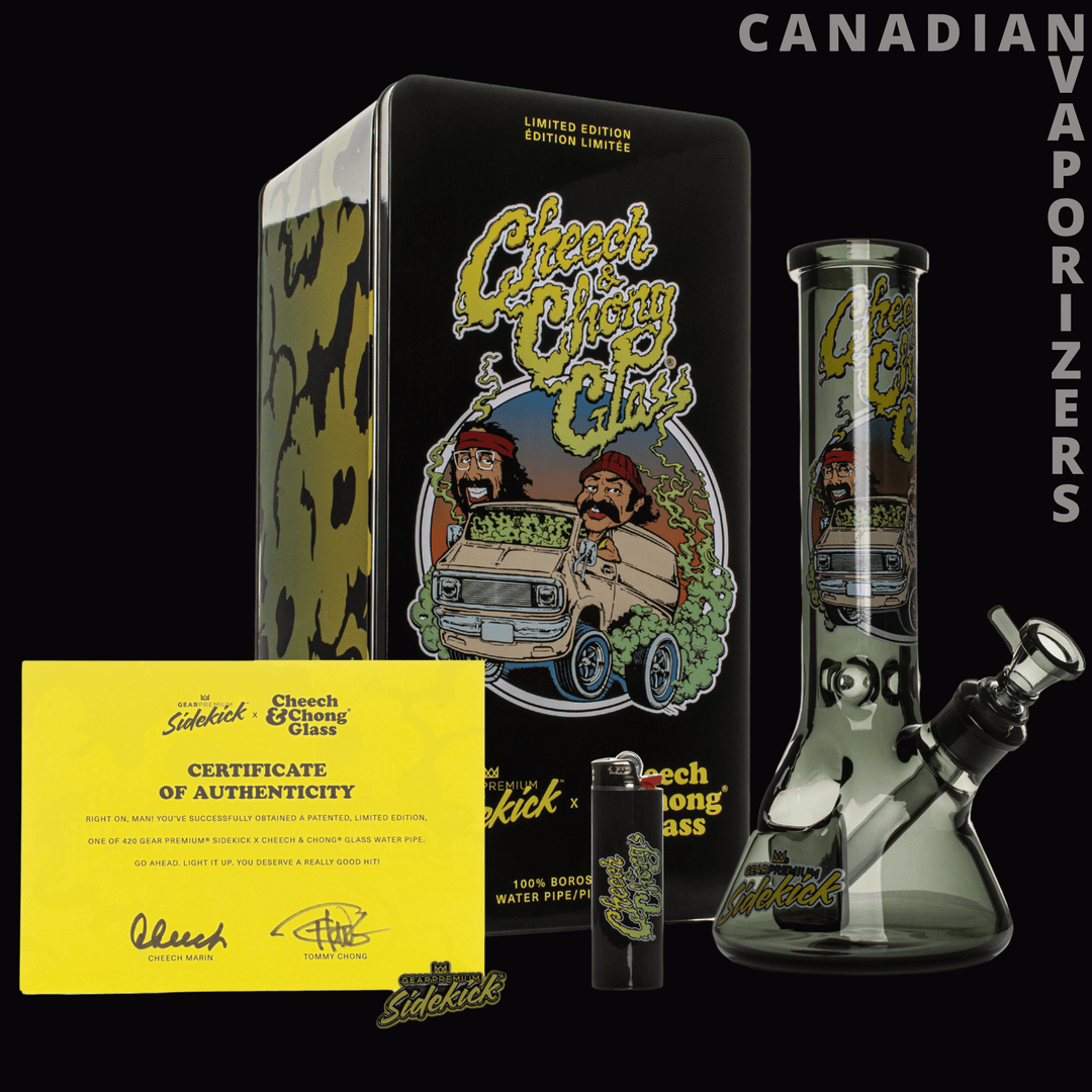 Gear Premium 12" 7mm Thick Van Sidekick Water Pipe (Limited Edition of 420) - Canadian Vaporizers