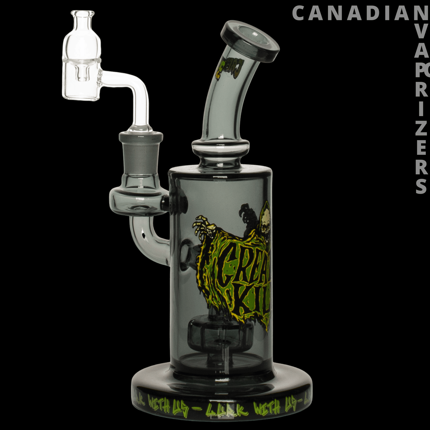 Gear Premium 7.5&quot; Reaper Kills Concentrate Rig - Canadian Vaporizers