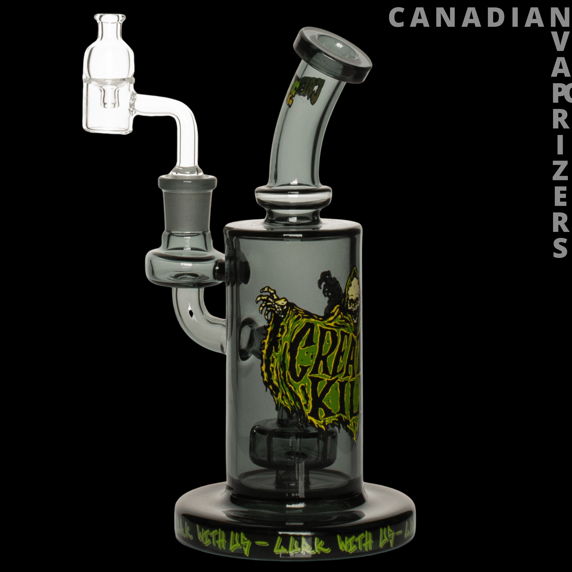 Gear Premium 7.5&quot; Reaper Kills Concentrate Rig - Canadian Vaporizers