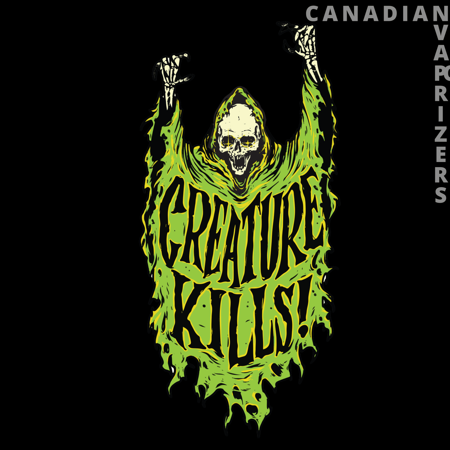 Gear Premium 7.5&quot; Reaper Kills Concentrate Rig - Canadian Vaporizers