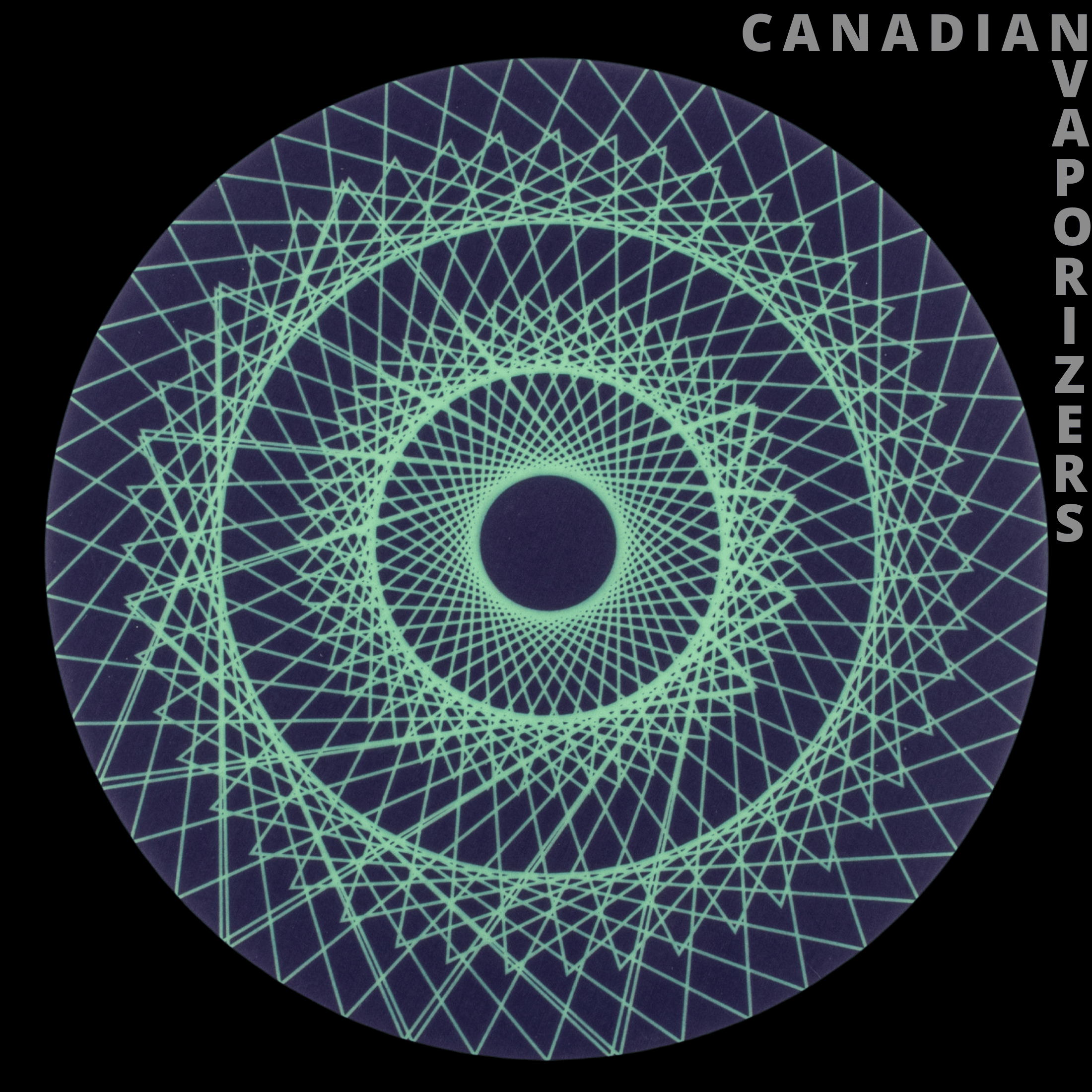 Gear Premium 7.8&quot; Spirograph Dab Mat - Canadian Vaporizers