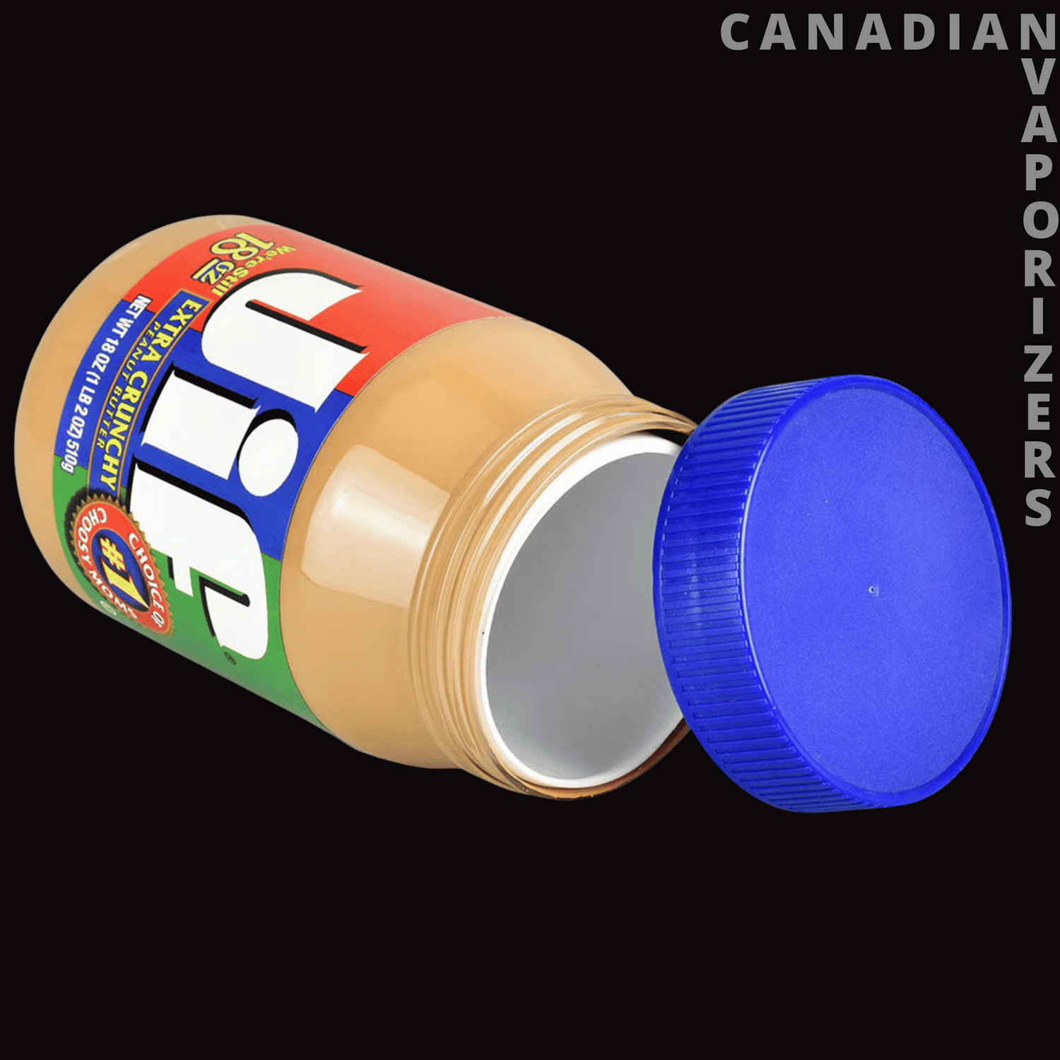 Jiffy Peanut Butter Diversion Stash Safe - 18oz Jar