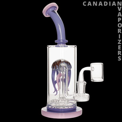 Red Eye Glass 10" Jellyfish Concentrate Rig - Canadian Vaporizers