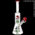 Red Eye Glass 12" Amanita Dual Chamber Beaker Base Water Pipe - Canadian Vaporizers