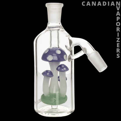 Red Eye Glass 14mm 45 Degree Amanita Ash Catcher - Canadian Vaporizers