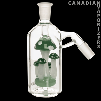 Red Eye Glass 14mm 45 Degree Amanita Ash Catcher - Canadian Vaporizers