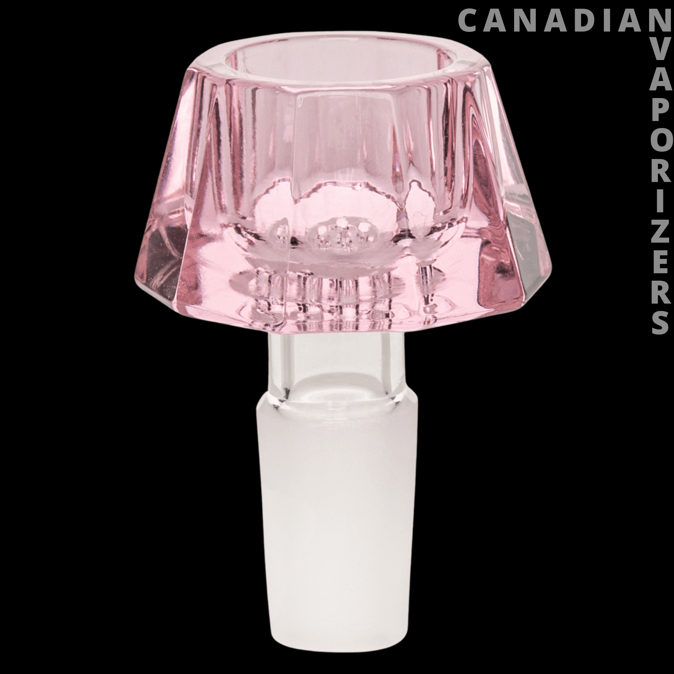 Red Eye Glass 14mm Facetted Pull - Out - Canadian Vaporizers