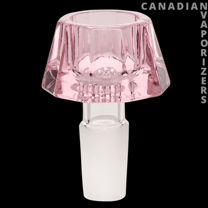 Red Eye Glass 14mm Facetted Pull - Out - Canadian Vaporizers