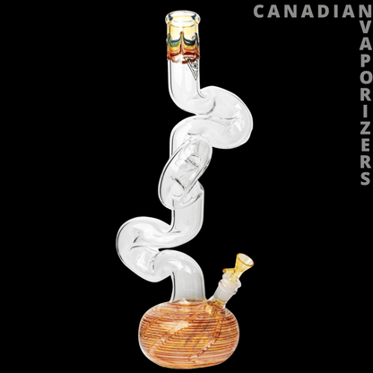 Red Eye Glass | 20&quot; 3 - Arm Loop - D - Loop Tube - Canadian Vaporizers