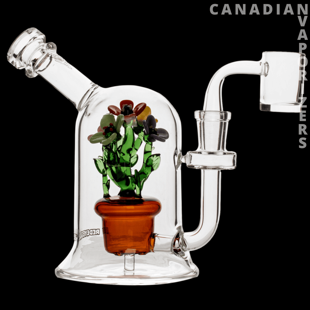 Red Eye Glass 6.5" Bouquet Concentrate Rig - Canadian Vaporizers