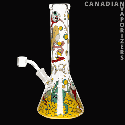 Red Eye Glass 8.5" Monster Ball Pit Concentrate Rig (Limited Edition) - Canadian Vaporizers