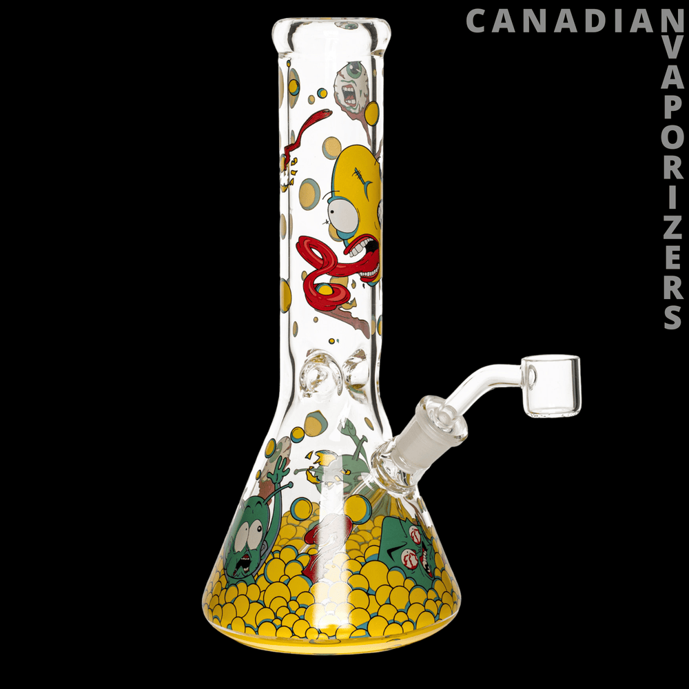 Red Eye Glass 8.5" Monster Ball Pit Concentrate Rig (Limited Edition) - Canadian Vaporizers