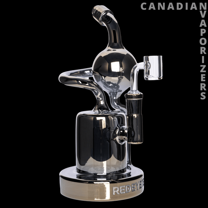 Red Eye Tek | 8.5" Metallic Terminator Finish Aorta Concentrate Recycler - Canadian Vaporizers