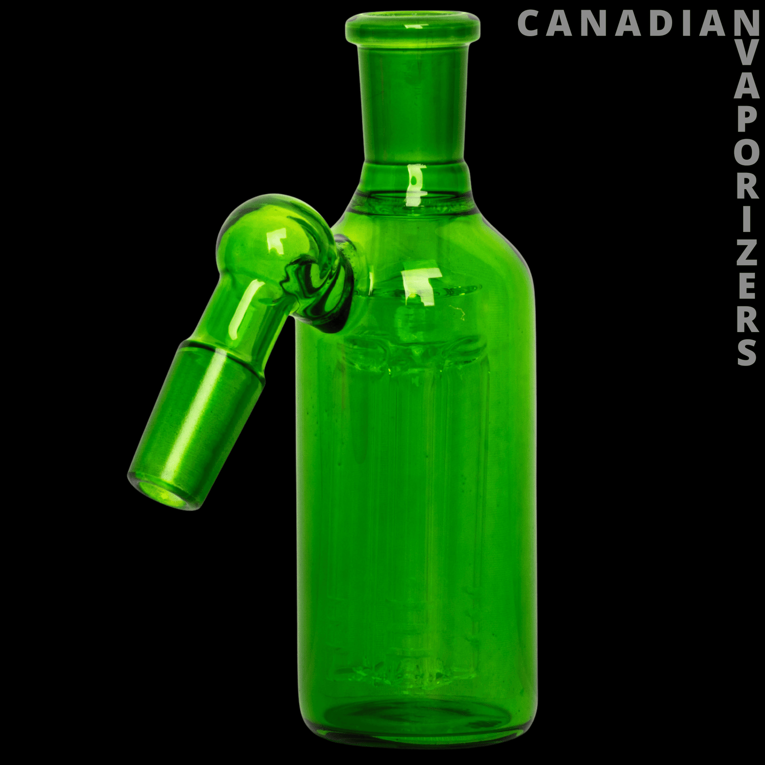 14mm 45 Degree Day Glow Ash Catcher W/4-Arm Tree Perc - Canadian Vaporizers