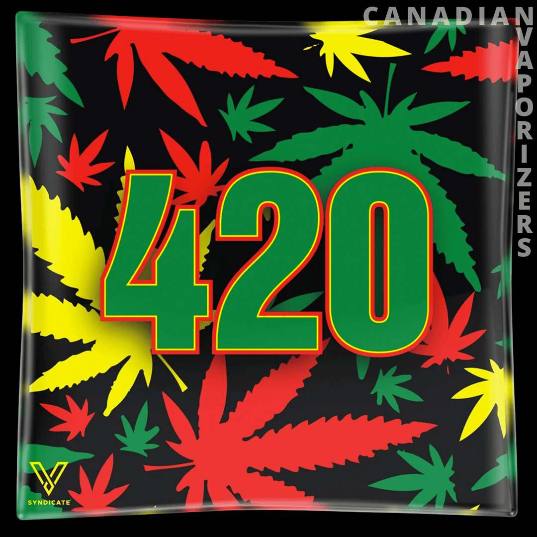 420 Rasta Ashtray - Canadian Vaporizers