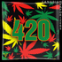 420 Rasta Ashtray - Canadian Vaporizers