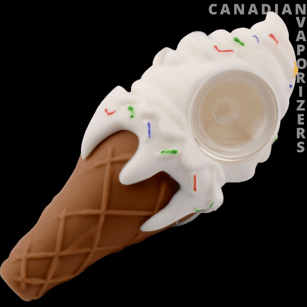5" Ice Cream Cone Hand Pipe - Canadian Vaporizers