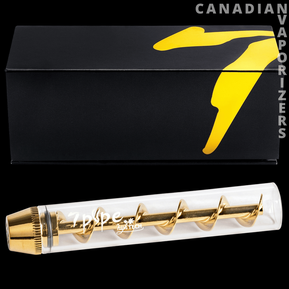 7Pipe The Twisty Five Chambered Glass Blunt - Canadian Vaporizers