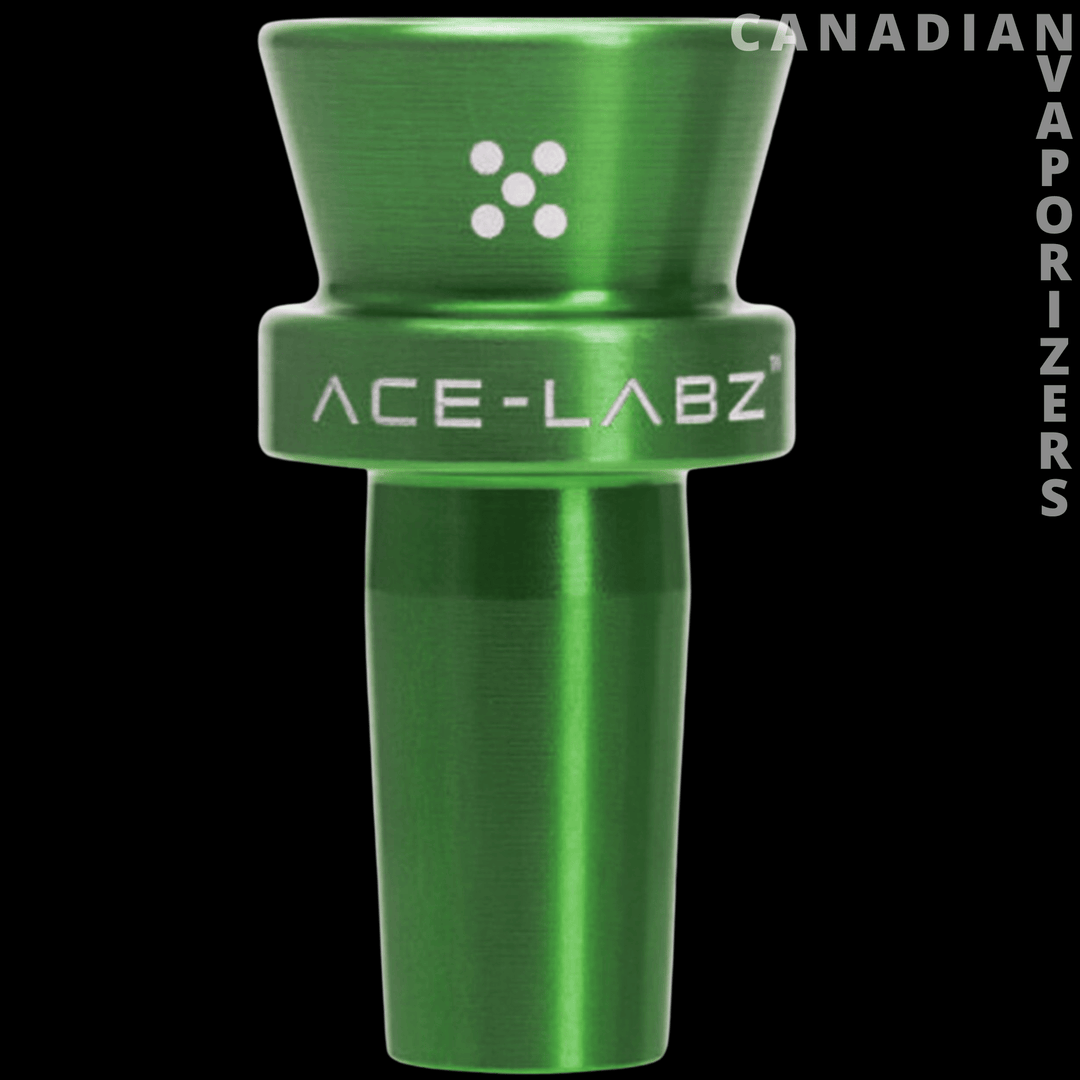 Ace-Labz 14mm Titan-Bowl Unbreakable Metal Bowl - Canadian Vaporizers